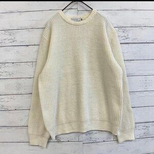 Seves Sunday Knit Top  Size M  Loose fit Off-white